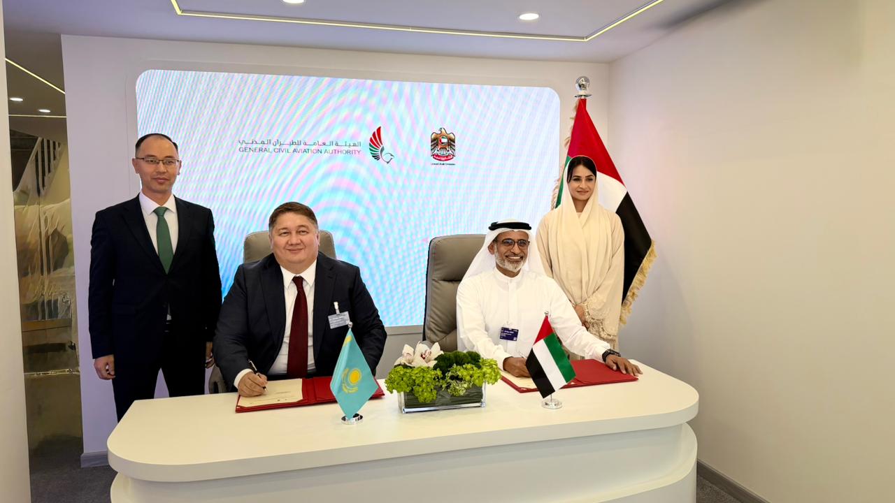 Көлік министрлігі әуе оқиғалары мен инциденттерін тергеп-тексеру мәселелері бойынша Біріккен Араб Әмірліктерінің авиациялық билігімен келісімге қол жеткізді