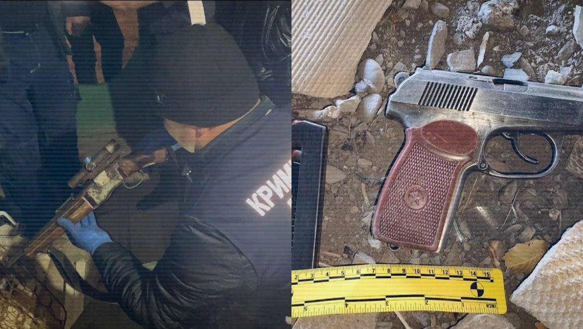 МВД продолжает изымать незаконное оружие и боеприпасы