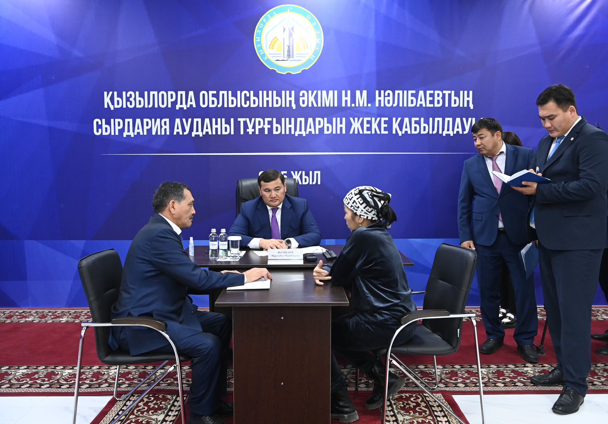 Личный прием граждан Сырдарьинского района