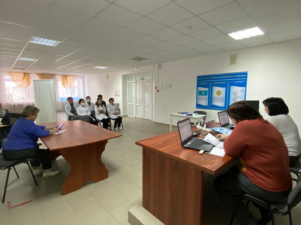 Выездное заседание отдела МСЭ.