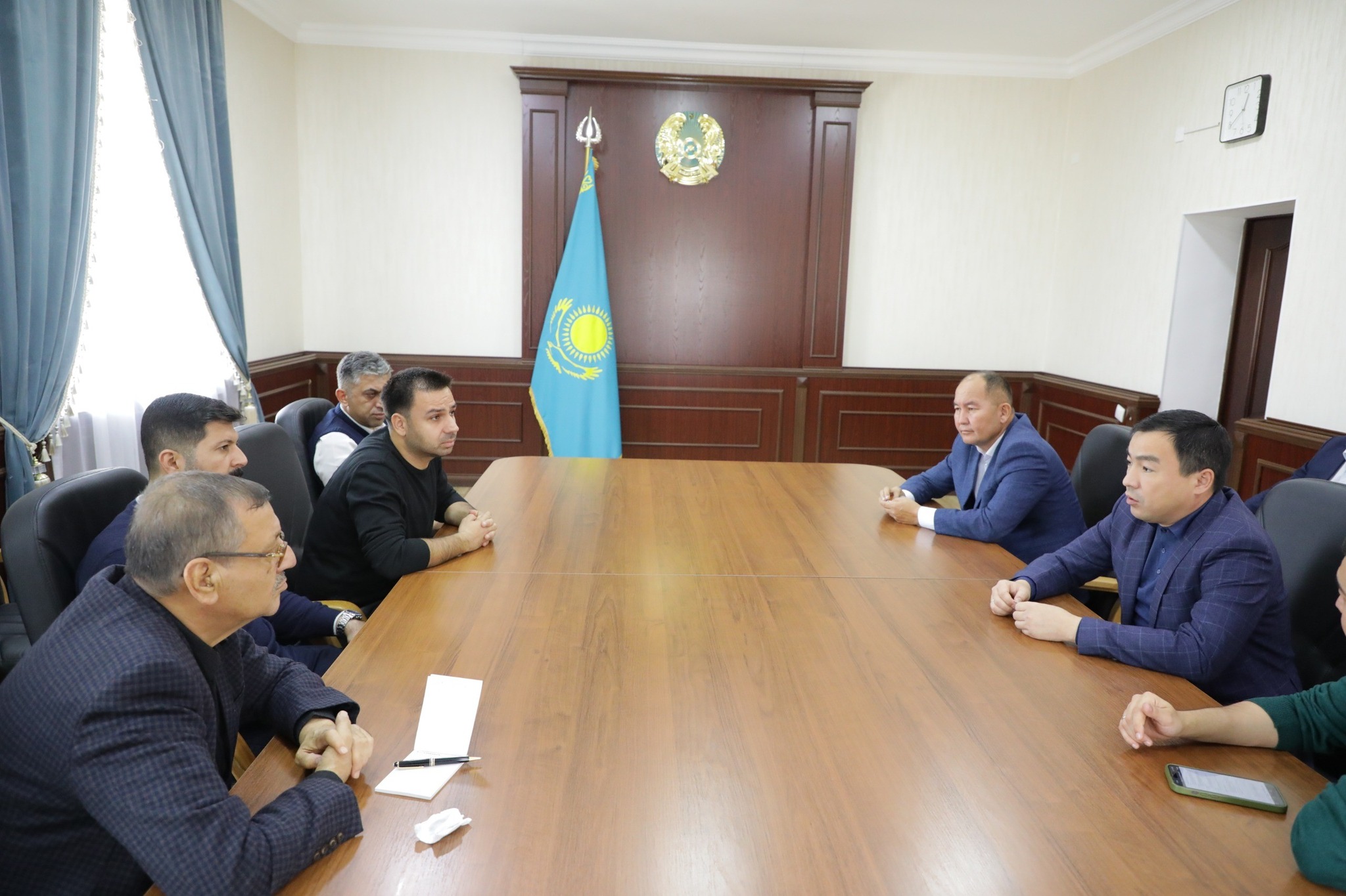 Аким района встретился с турецкими инвесторами