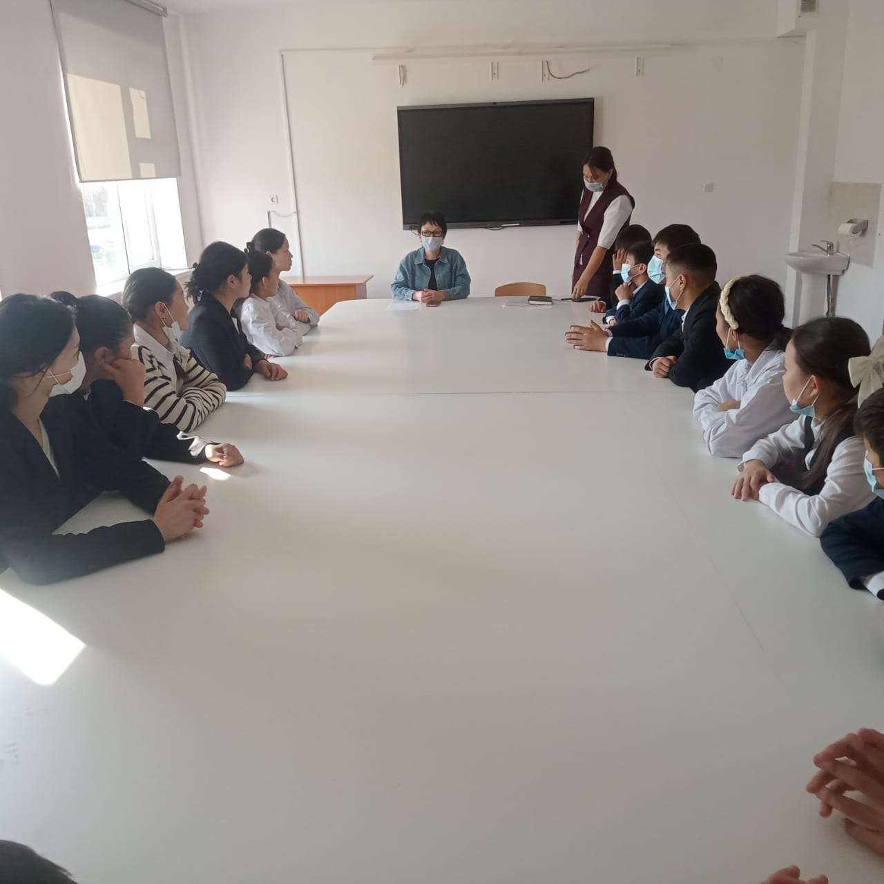 В ООСШ №33 села Казак-Дихан проведено собрание о религии