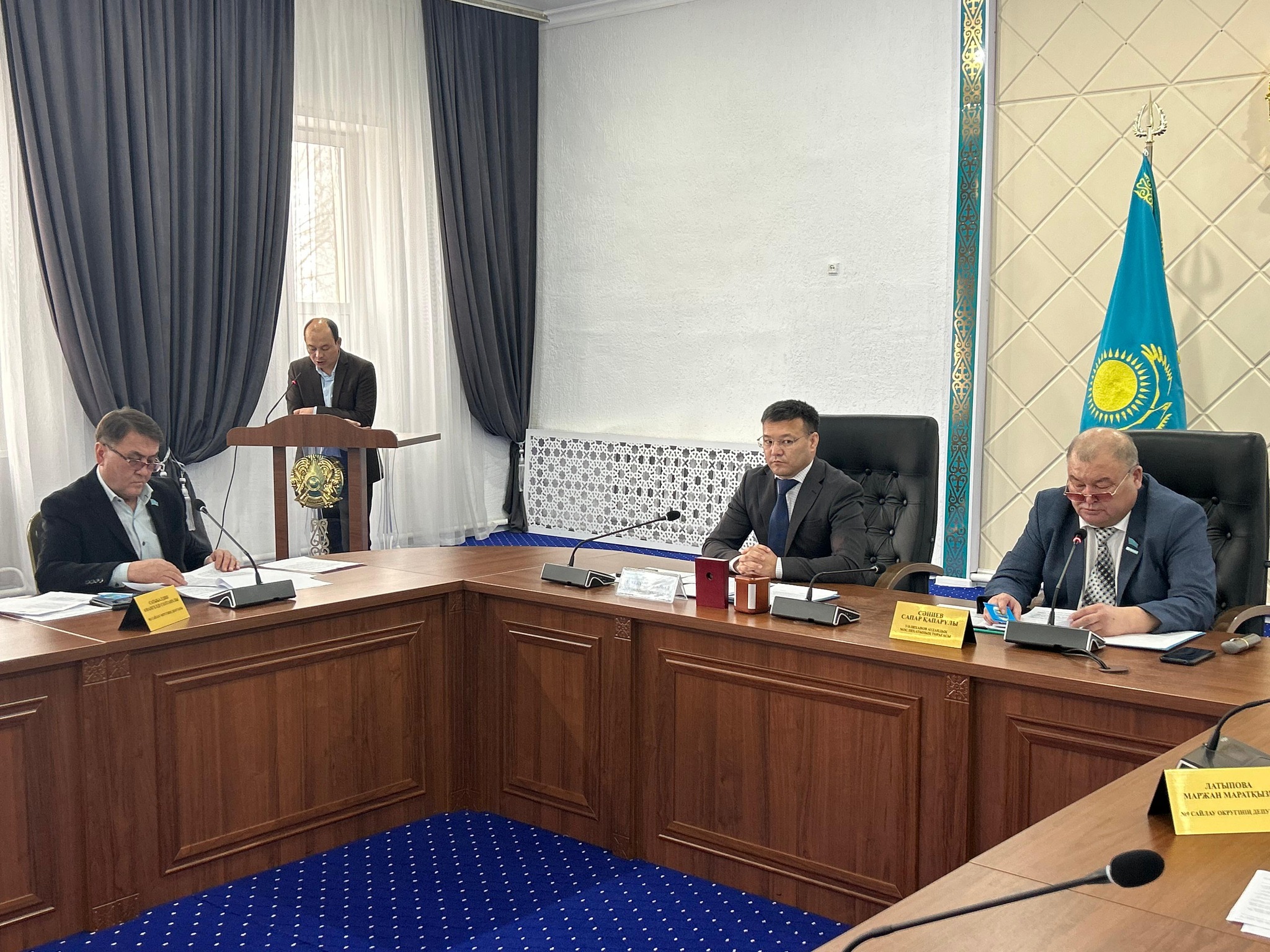 Заседание внеочередной XXXIV сессии районного маслихата