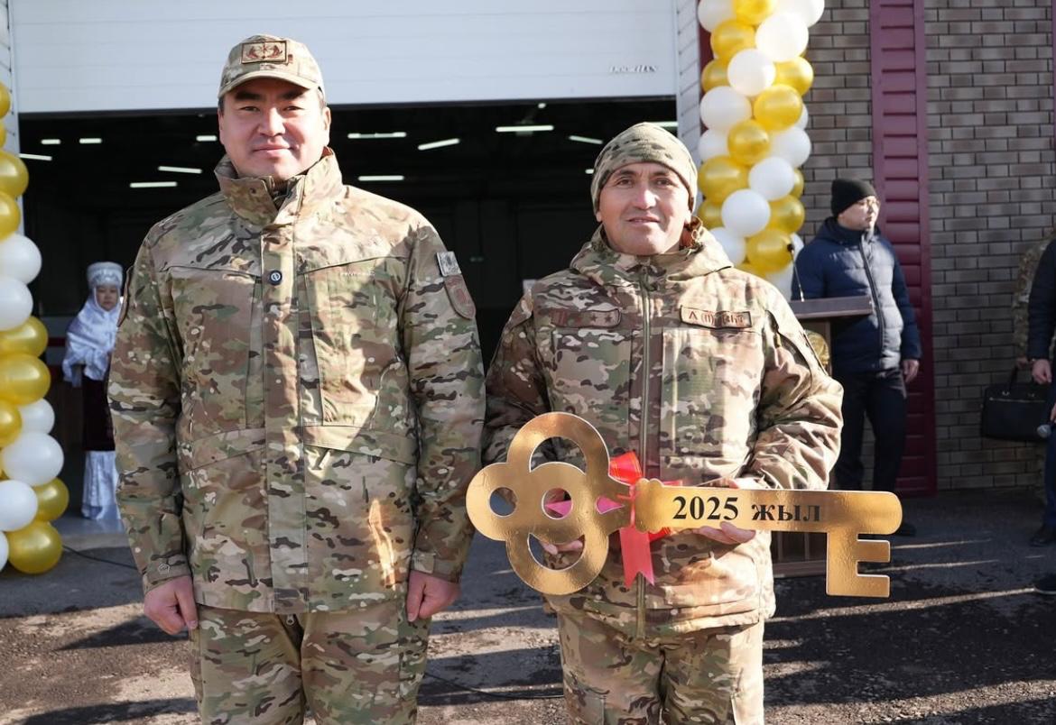 В ОБЛАСТИ  ҰЛЫТАУ ОТКРЫЛОСЬ НОВОЕ ПОЖАРНОЕ ОТДЕЛЕНИЕ