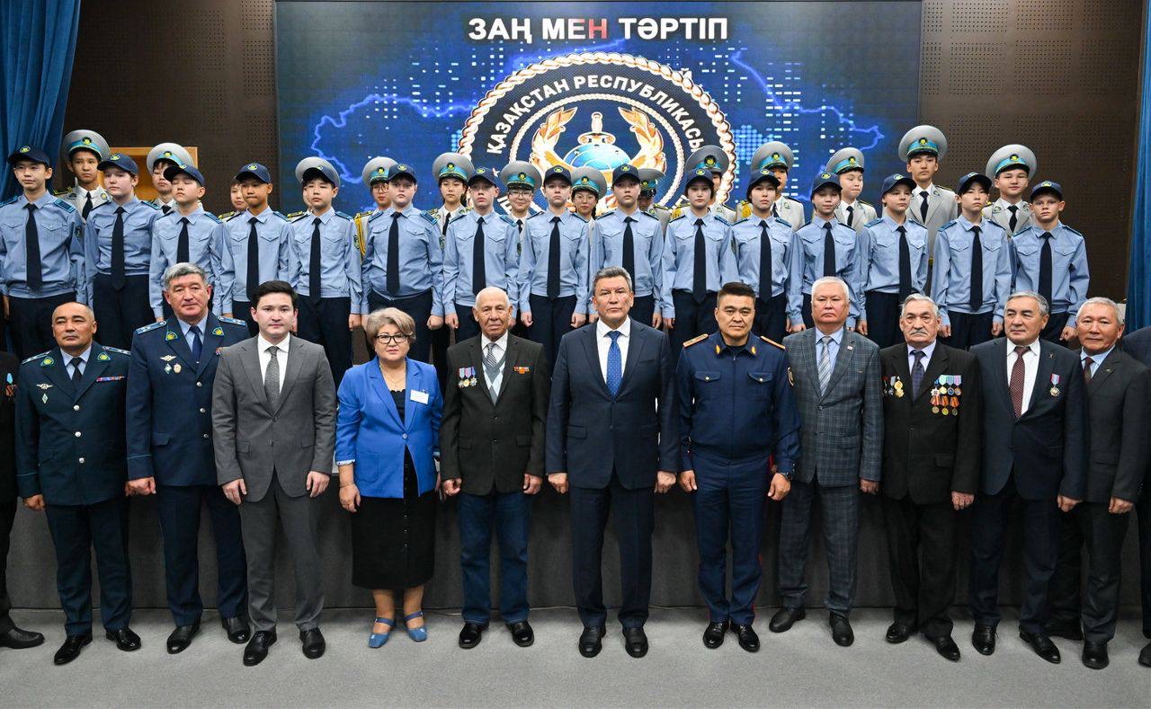 «Заң мен тәртіп» тұжырымдамасы аясында облыста тағы бір «Жас сақшылар» сыныбы ашылды