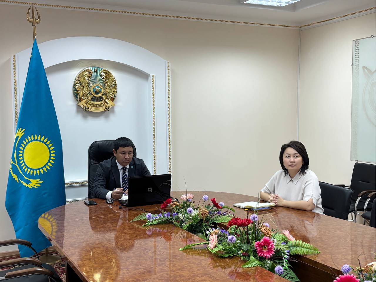 Жұмыс кеңесі өткізілді