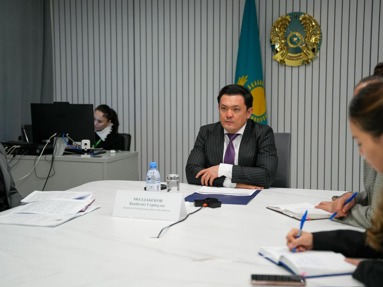 ҚР Әділет вице-министрі Бекболат Молдабеков азаматтарды қабылдады