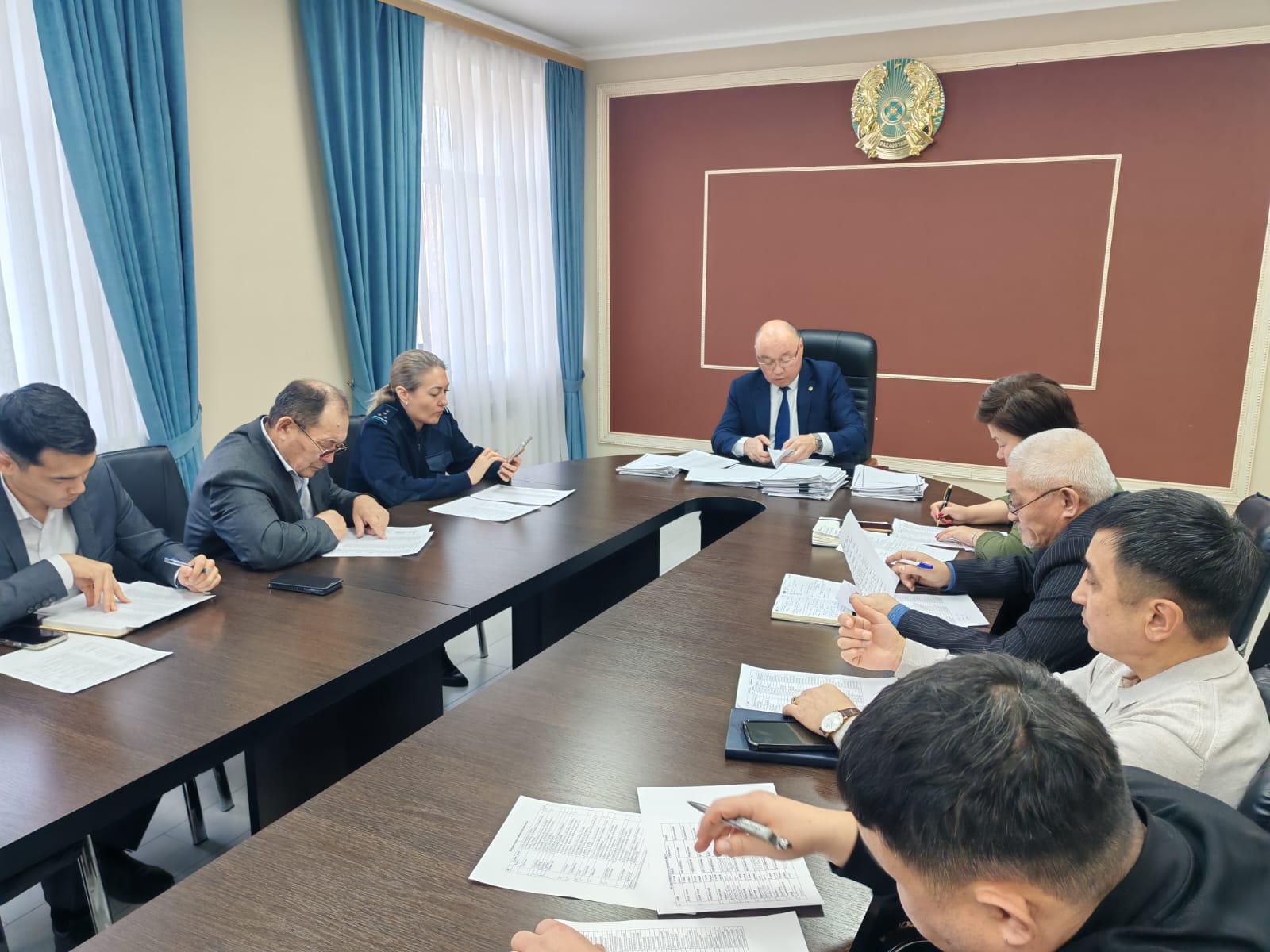 Заседание комиссии по приему кандасов