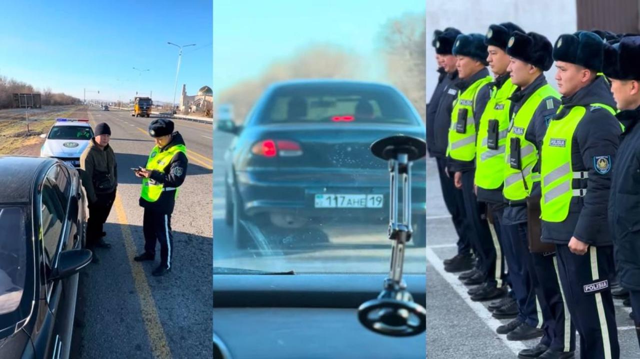 Жетісуда патрульдік полиция жол тәртібін сақтау мәселесіне назар аударды
