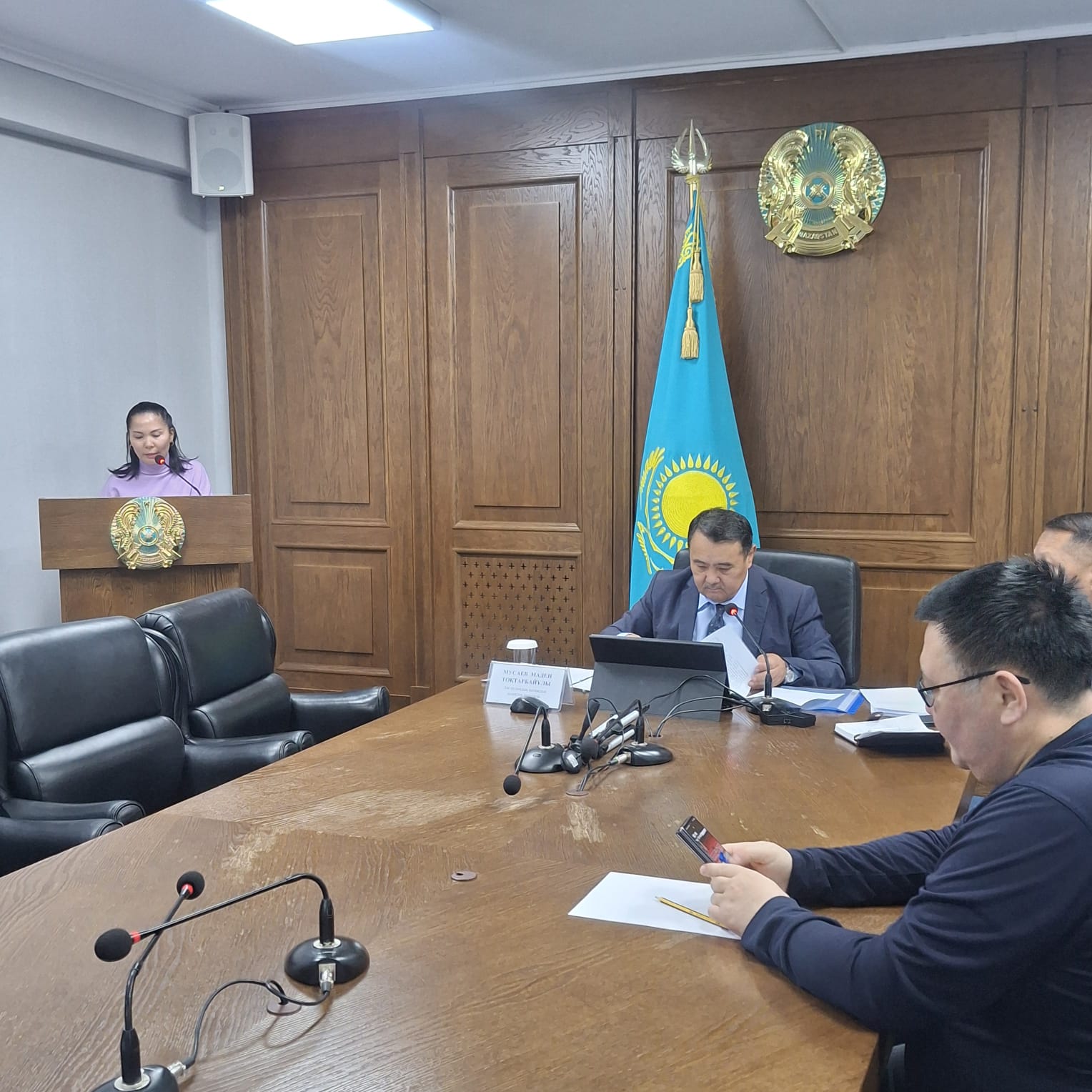 Іле ауданының қоғамдық кеңесінің кезектен тыс  отырысы болды