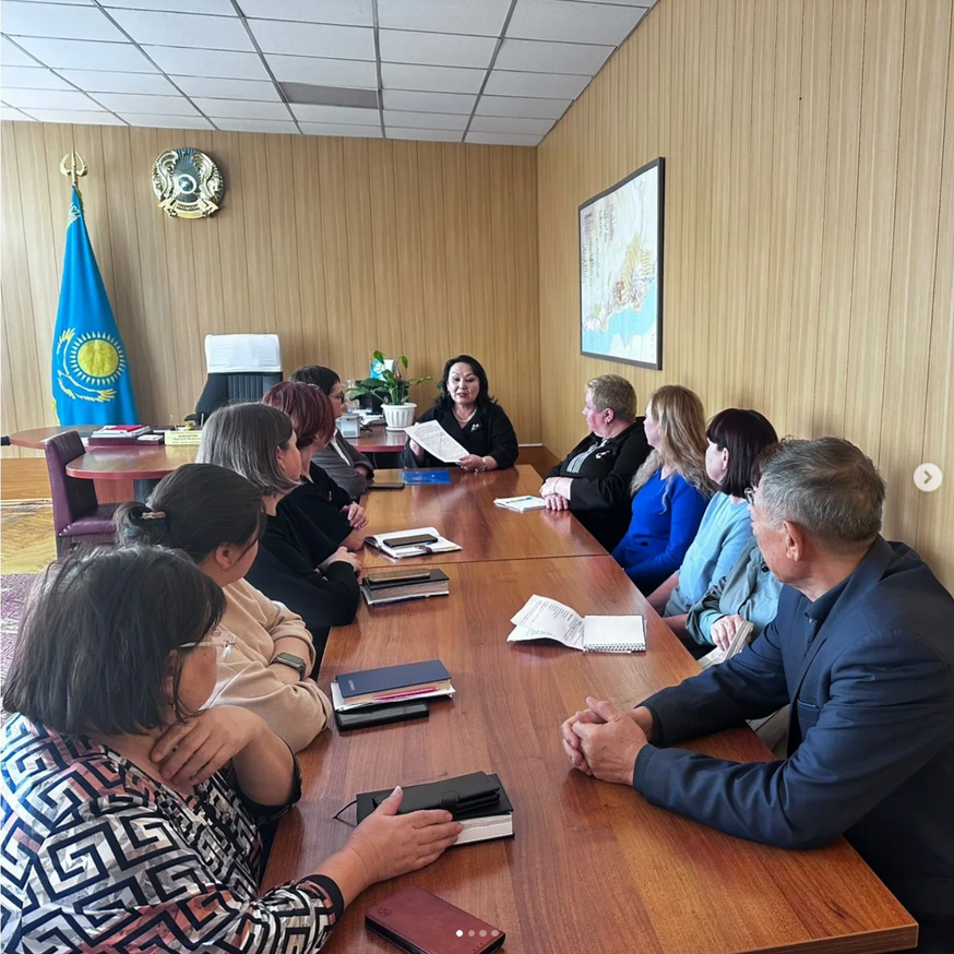 Заместителем акима района Алтай