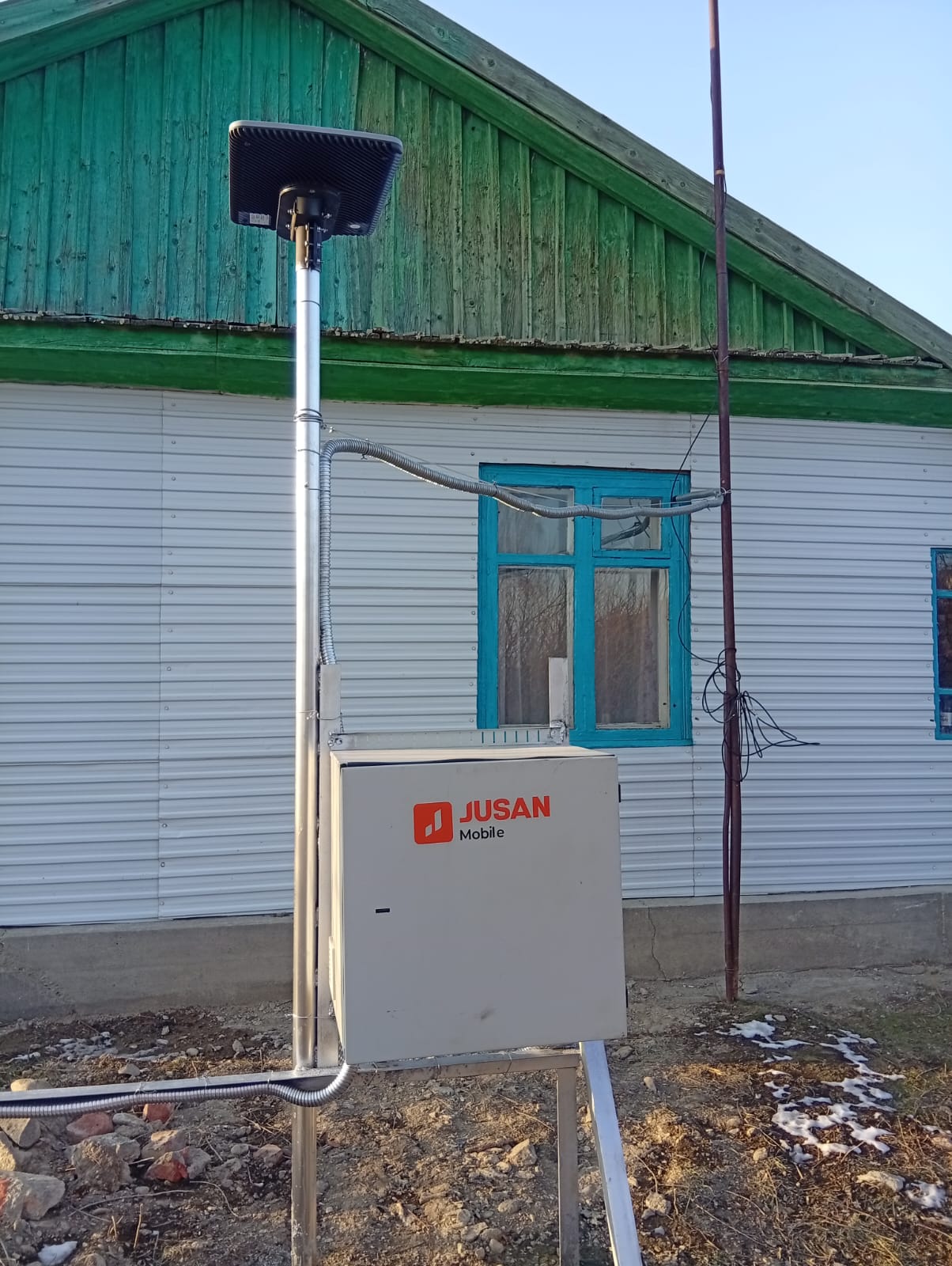 Киставкурчум ауылында Wi-Fi нүктесі орнатылды