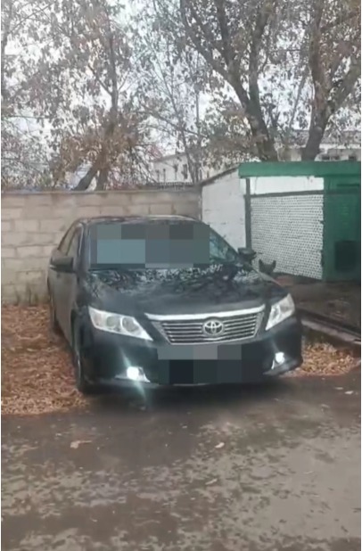 Акмолинские полицейские раскрыли водителя с подложным регистрационным номером