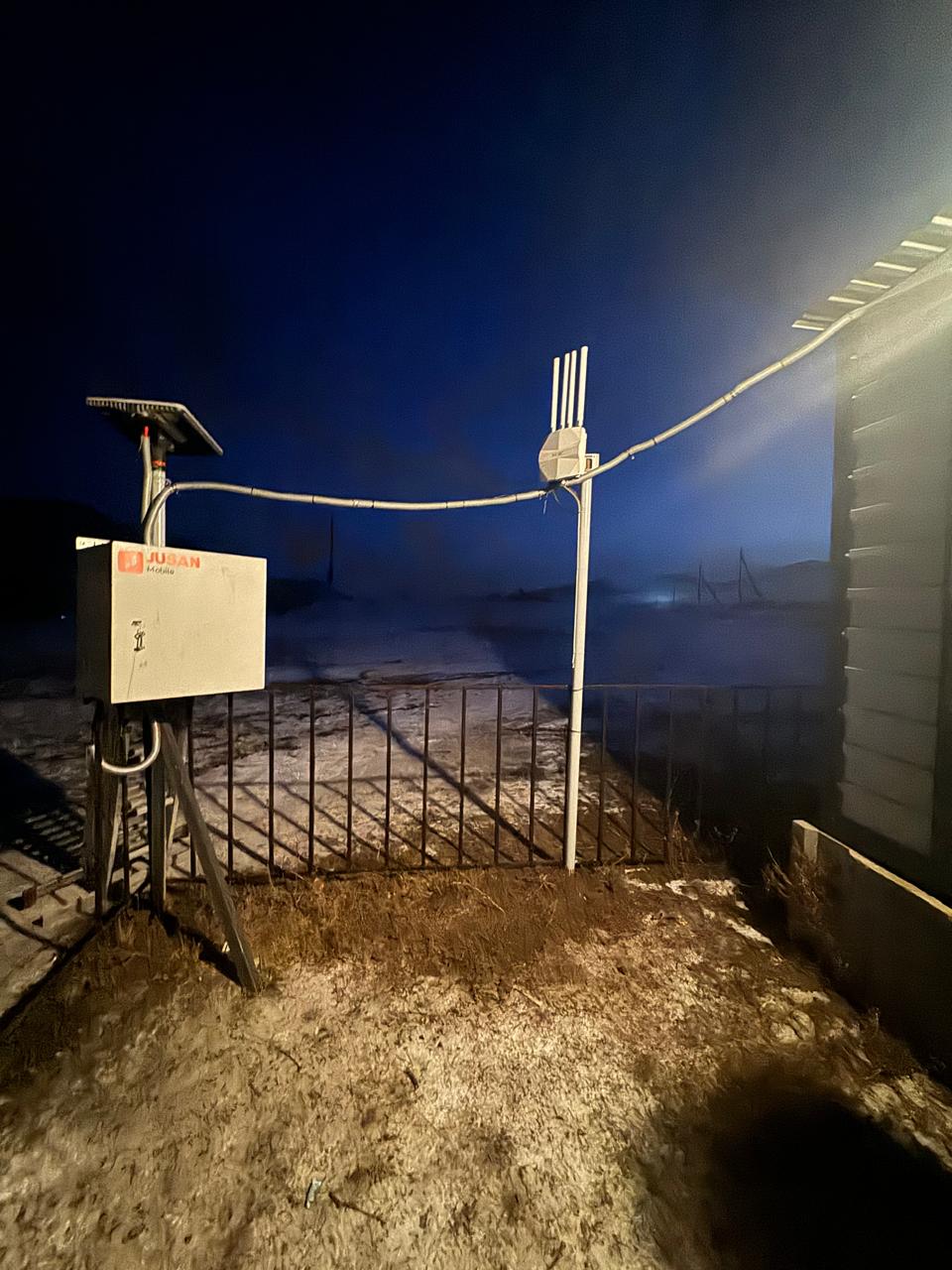 Манат ауылында Wi-Fi нүктесі орнатылды