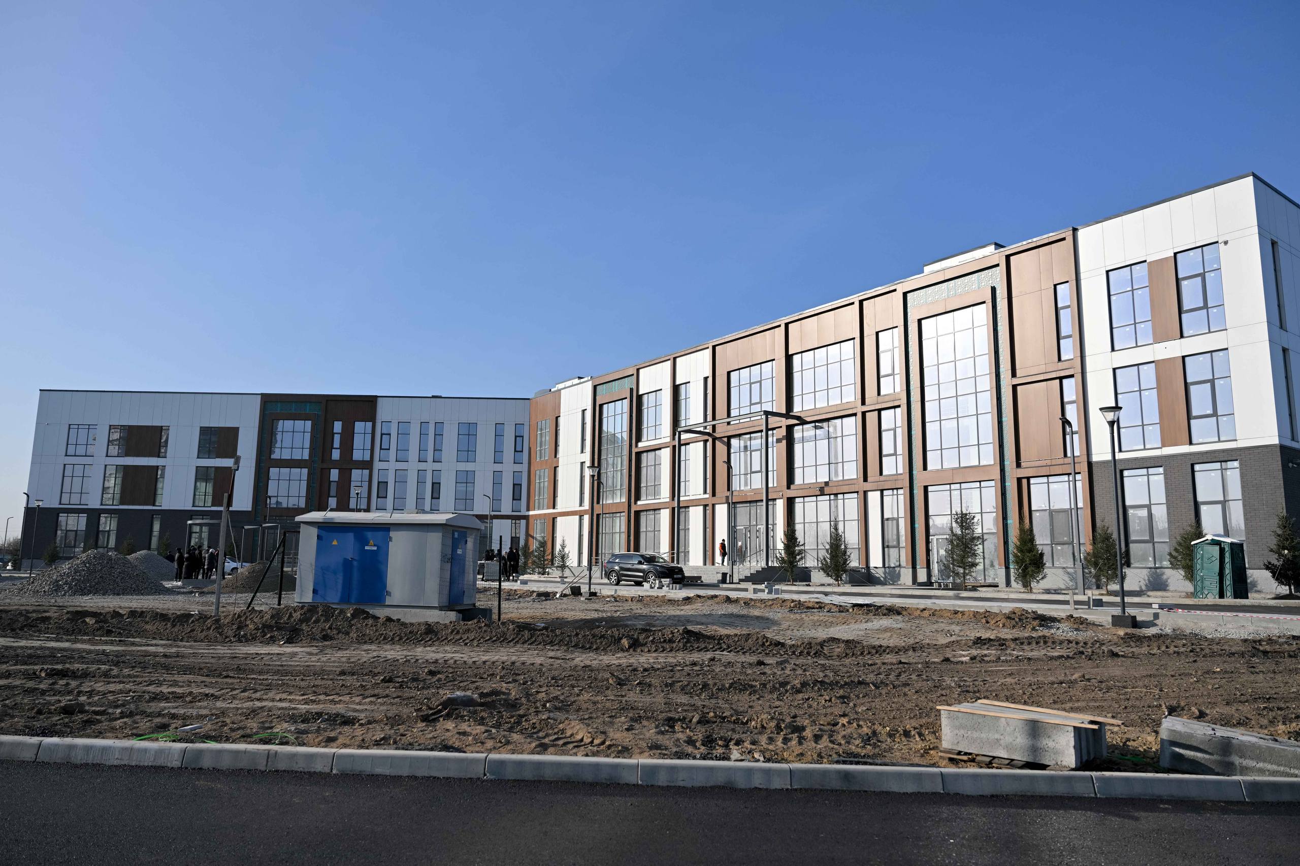 Оқушылар сарайының құрылыс жұмыстары 90% аяқталды