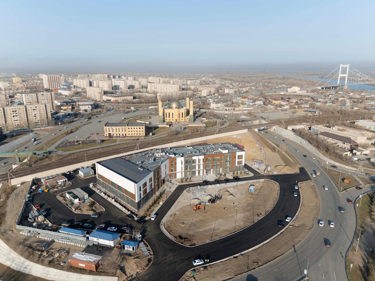 Семей қаласында 500 орындық Оқушылар сарайының құрылысы қарқынды жүргізілуде