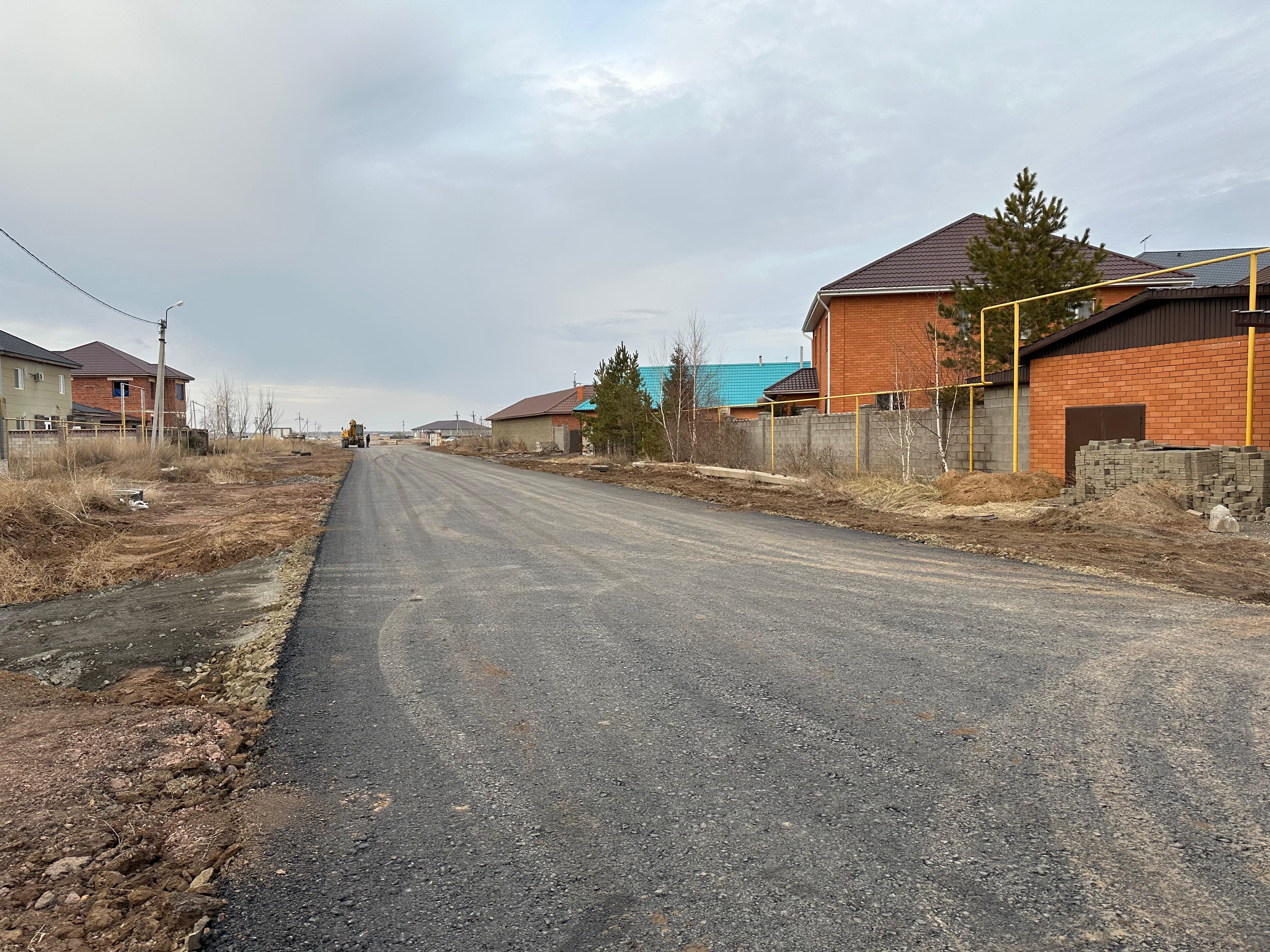 Работы по основному этапу ремонта дороги на улице Ж. Жабаева завершены