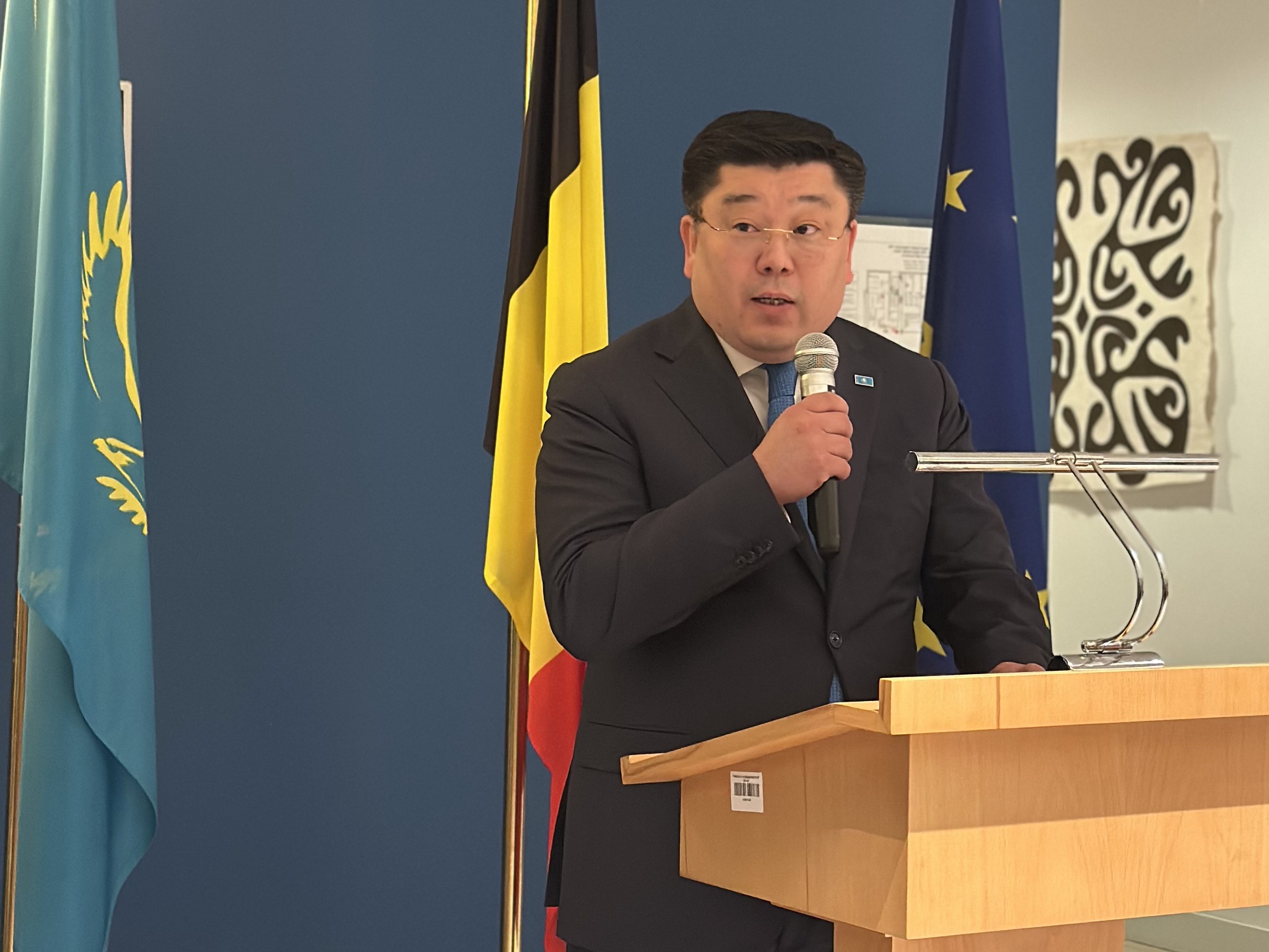 Бельгияның сауда миссиясының Қазақстанға сапары орай салтанатты қабылдау