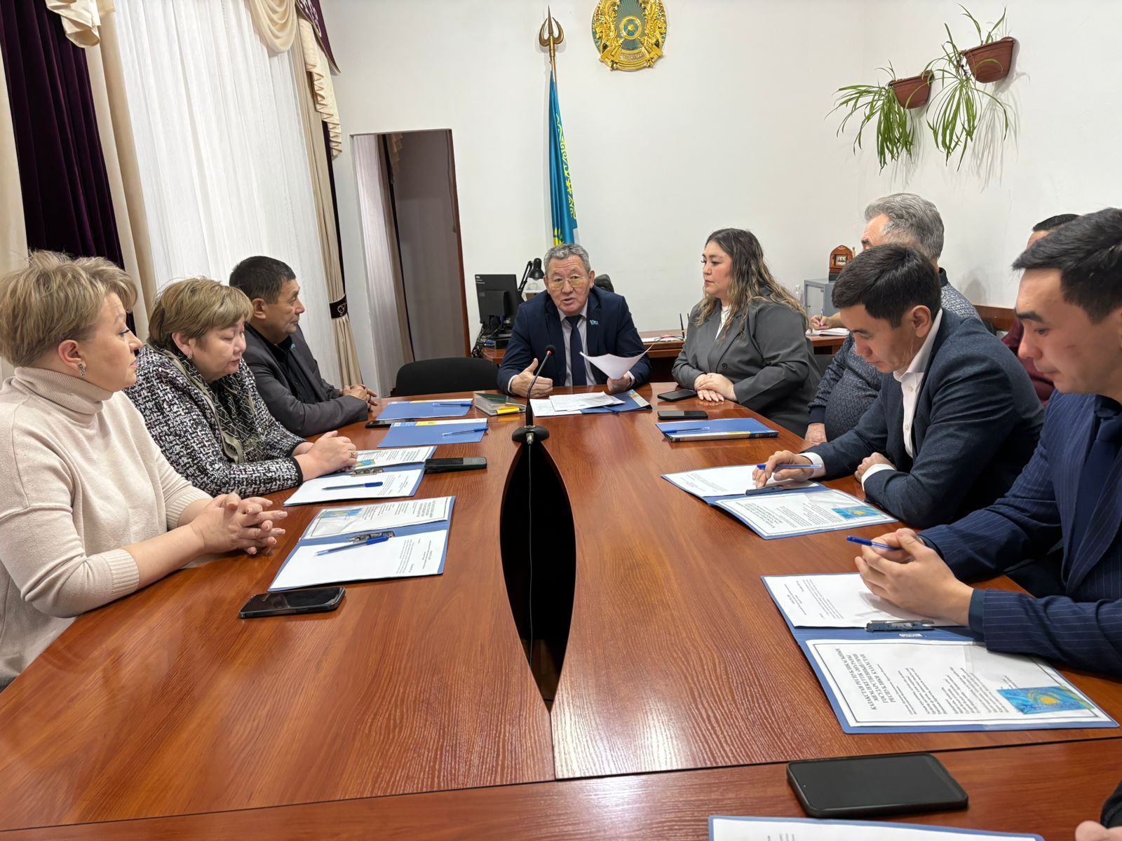 Внеочередная 49-я сессия Аккольского районного маслихата.