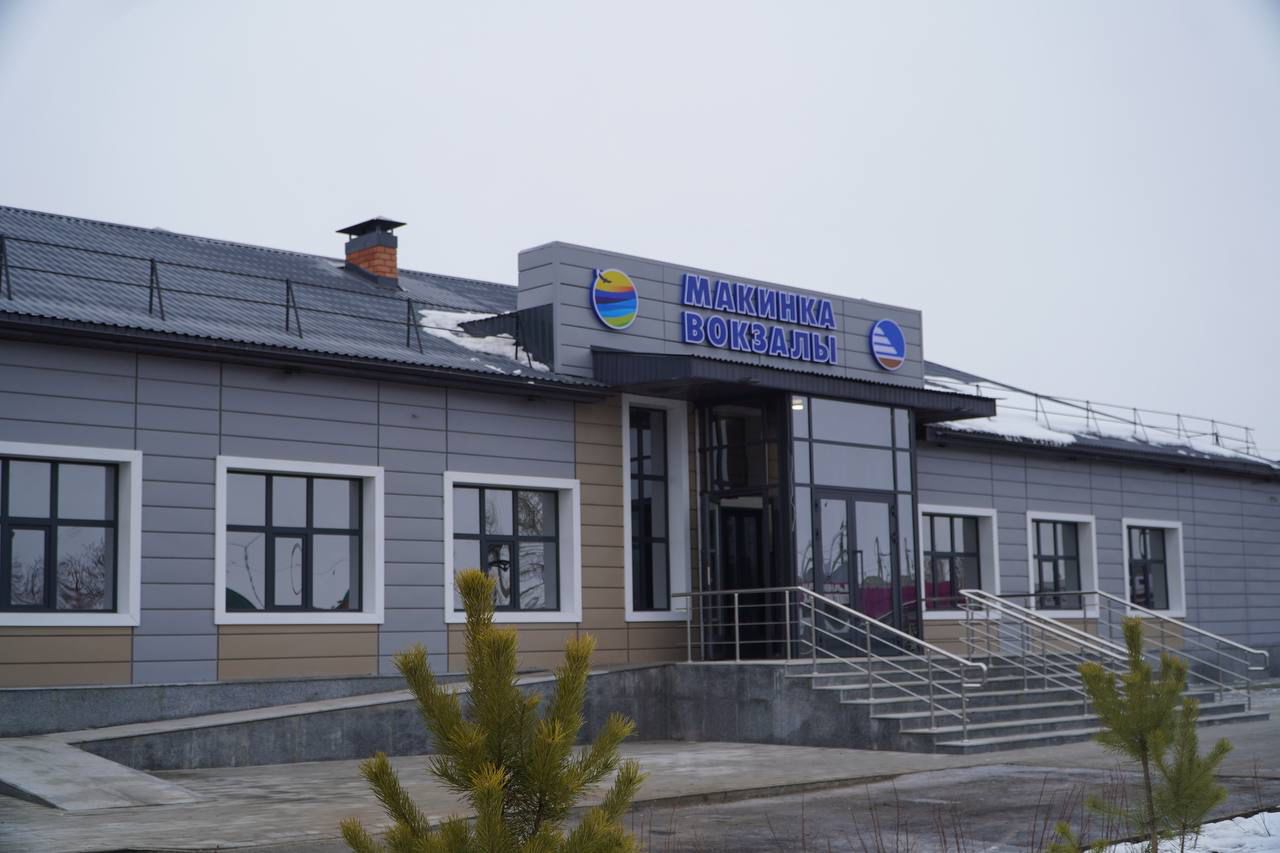 В Буландинском районе готовится к сдаче первый в стране модернизированный вокзал