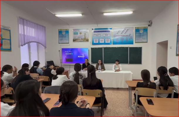 «Жасөспірімдер арасындағы құқықбұзушылықтың алдын алу» тақырыбында дәріс оқылды