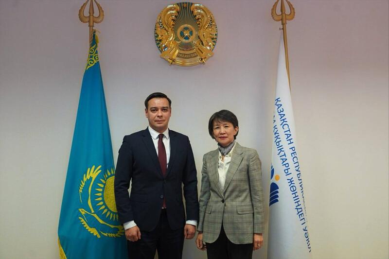 Омбудсмен Қазақстандағы БҰҰ-ның тұрақты үйлестірушісімен кездесті