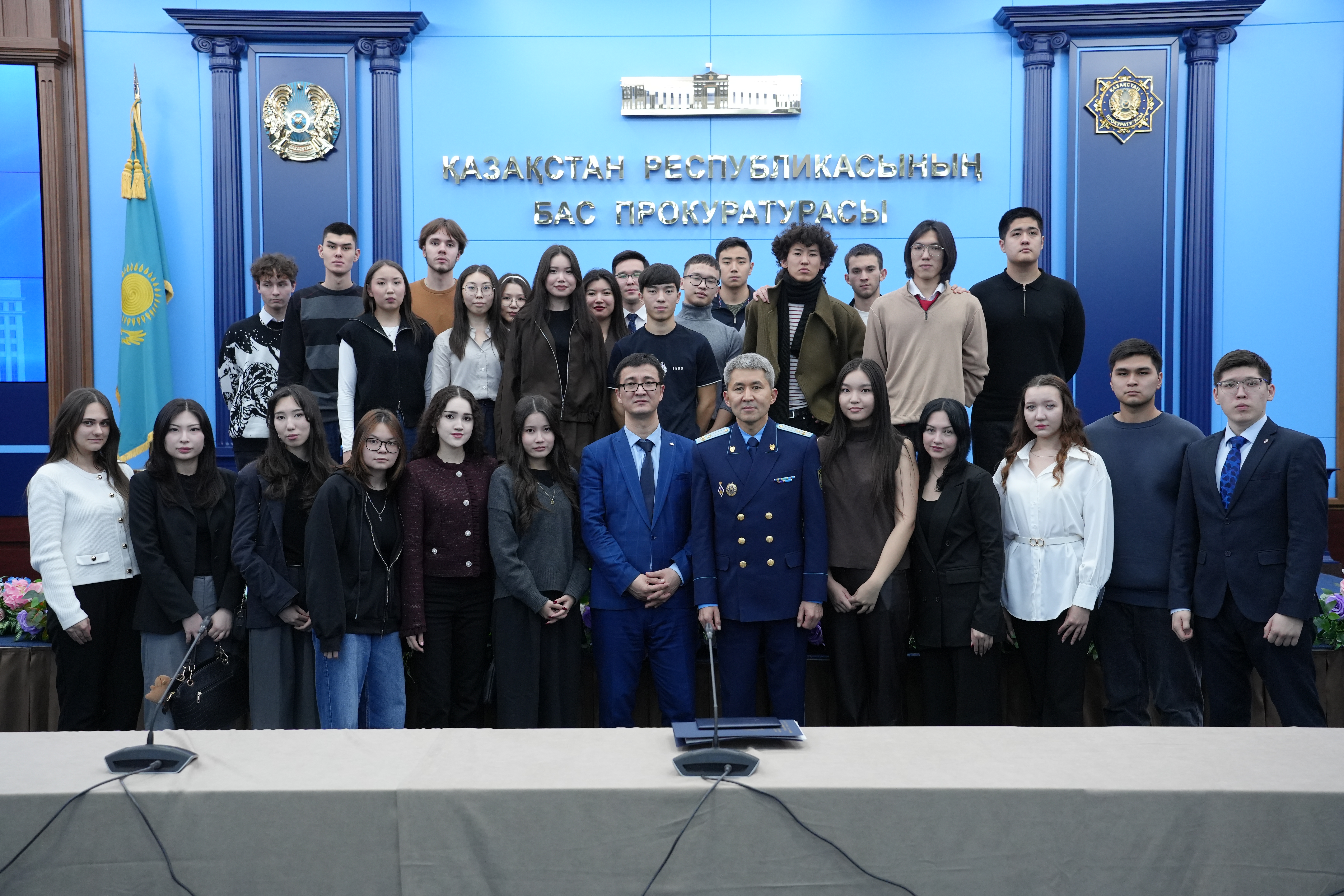 Встреча со студентами ЕНУ им.Л.Н.Гумилева