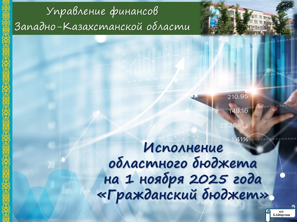 Гражданский бюджет (ежемесячный обзор) на 1 ноября 2025 года