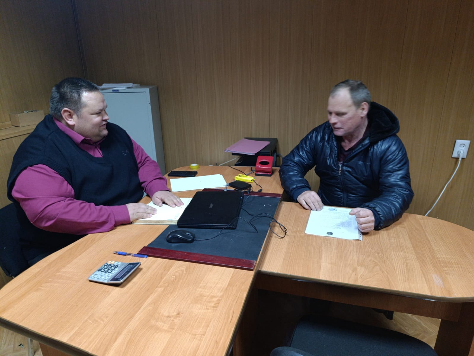 Азаматтарды жеке қабылдау