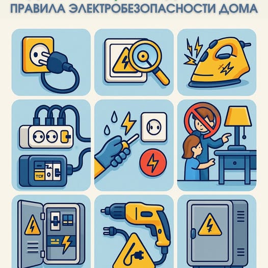 ҮЙ ЖАҒДАЙЫНДАҒЫ ЭЛЕКТР ҚАУІПСІЗДІГІ