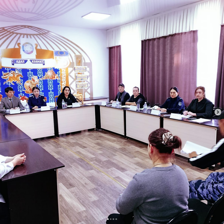 20 ноября 2025 года состоялось заседание комиссии по делам несовершеннолетних и защите их прав района Алтай под председательством Аскаровой Ж.А.