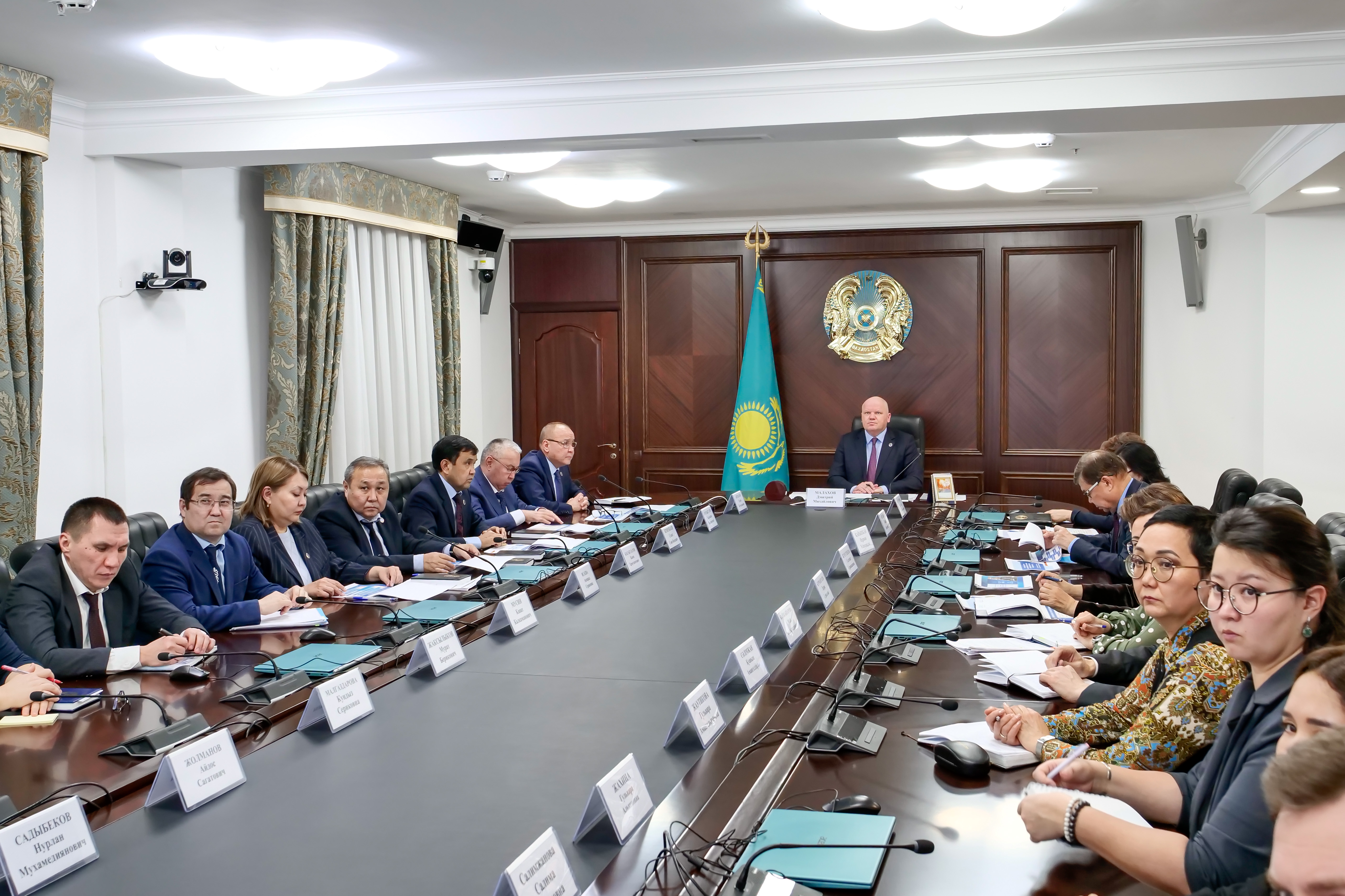 В Высшем Судебном Совете состоялось очередное аппаратное совещание