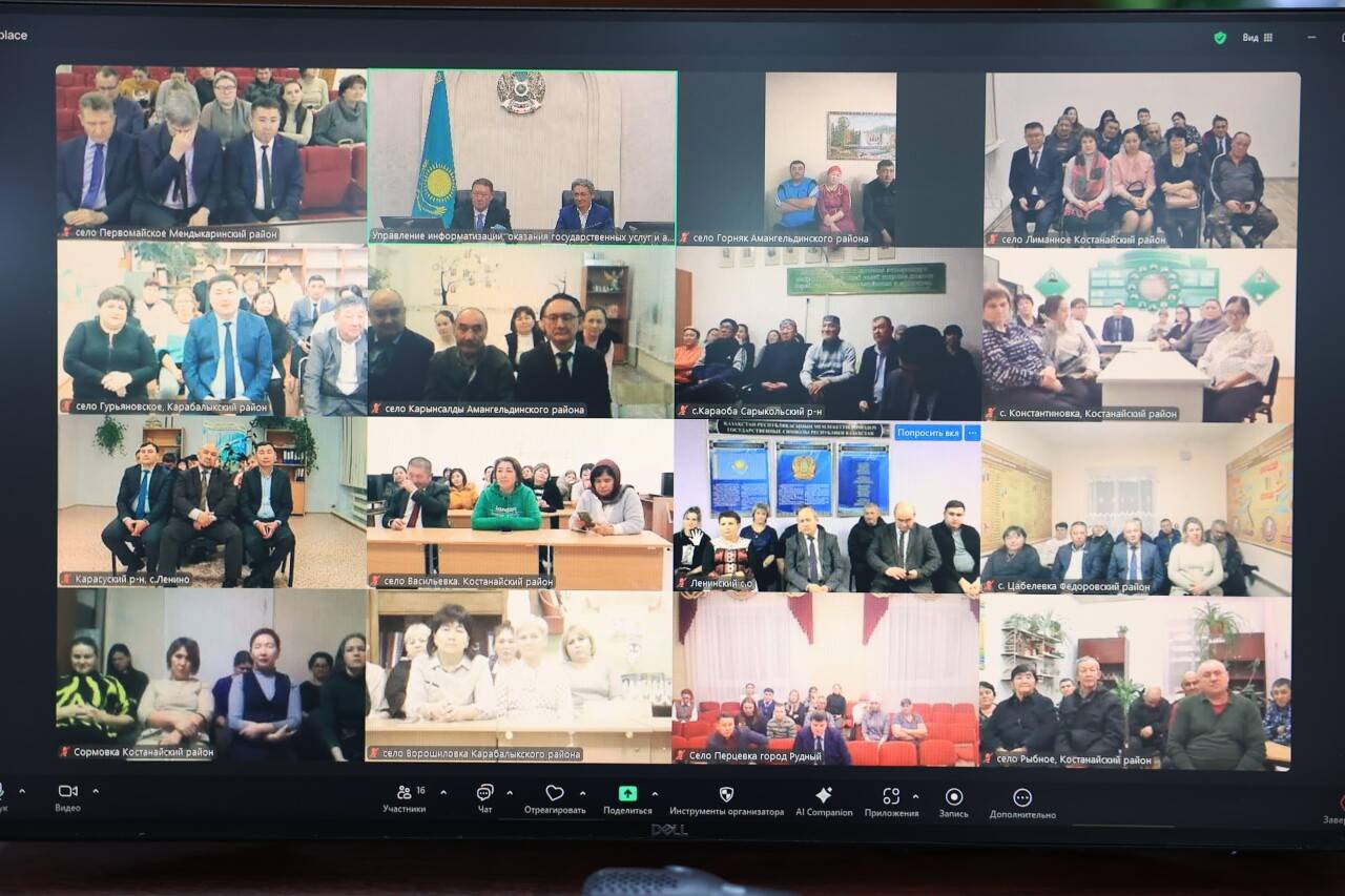 Ряд отдалённых сёл Костанайского района массово обеспечены высокоскоростным интернетом