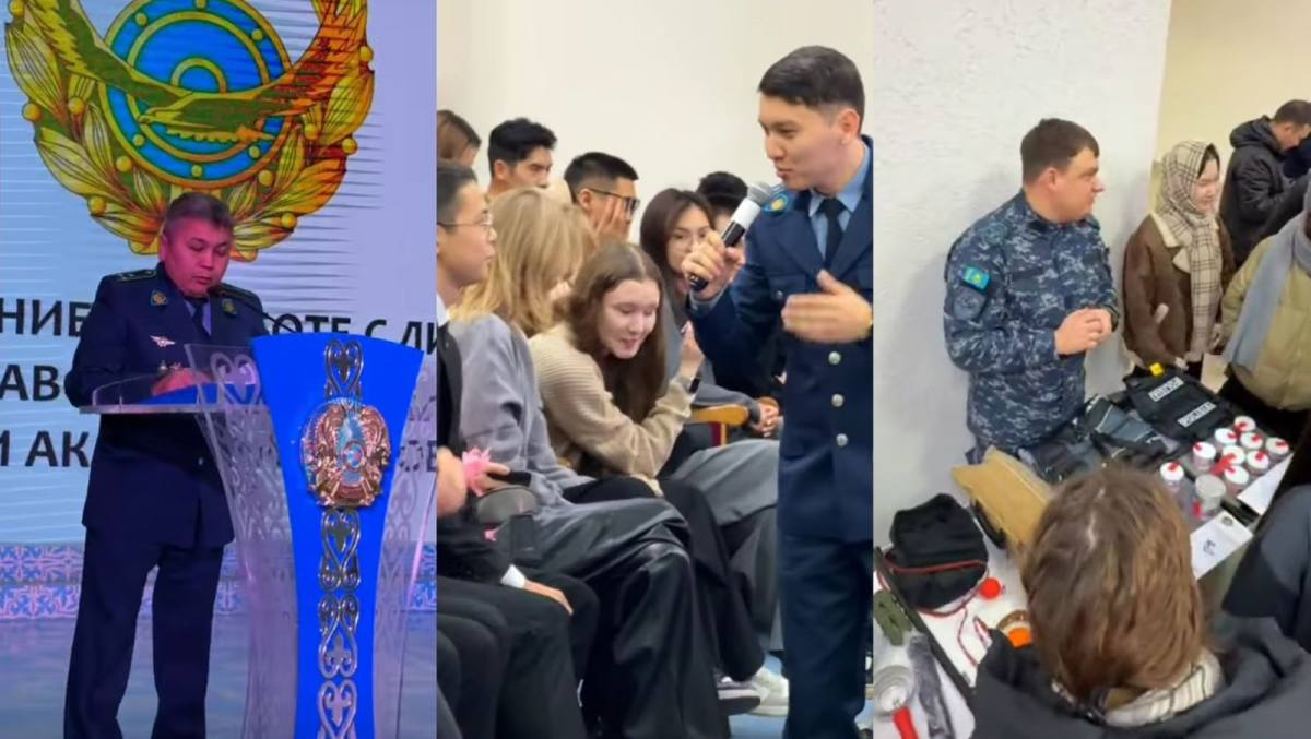 Полиция провела профориентационную встречу для будущих выпускников в Акмолинской области