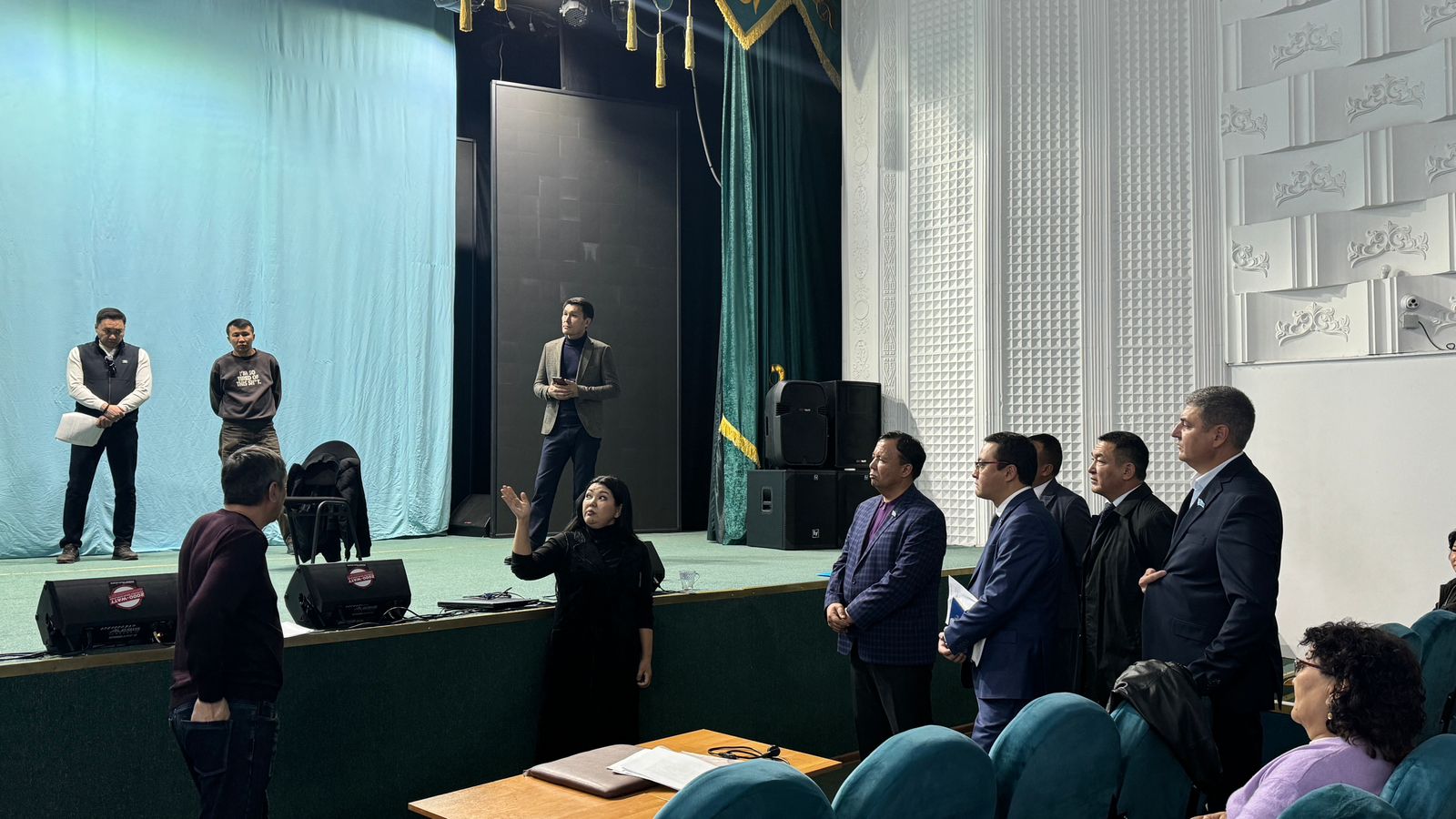 АУДАННЫҢ МӘДЕНИЕТ САЛАСЫНДАҒЫ ЖҰМЫСТАРҒА ЗЕРДЕЛЕУ ЖҮРГІЗІЛДІ