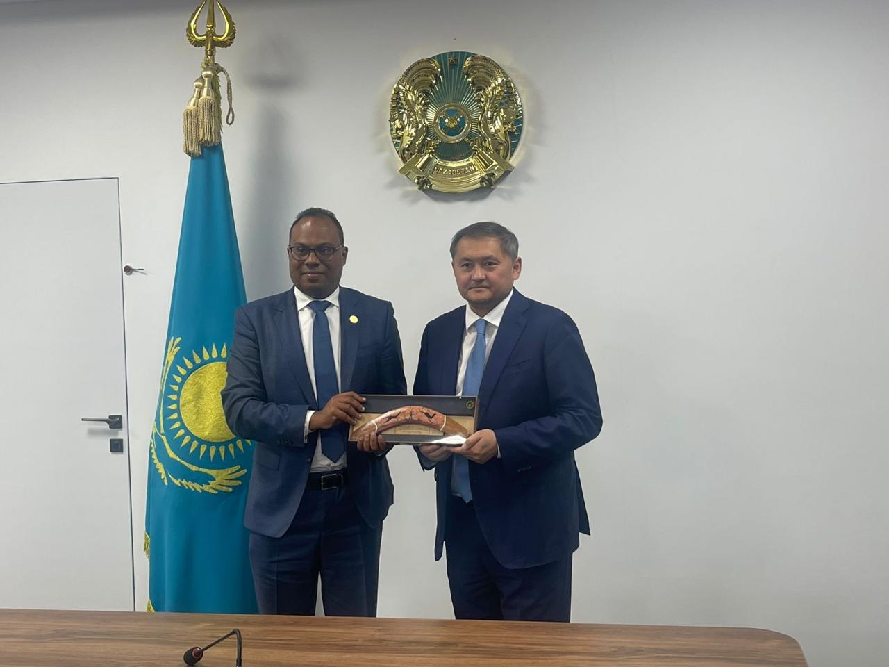 Дубайдағы «Murdoch University» атқарушы директоры Мұхаммед Баматрефтің Қазақстанға ресми сапары ұйымдастырылды.