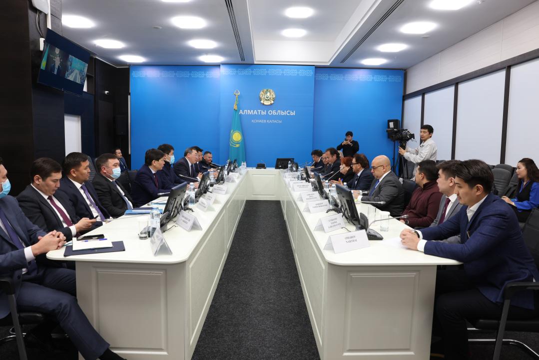В Алматинской области рассмотрены перспективы реализации проекта Talgar Eco City