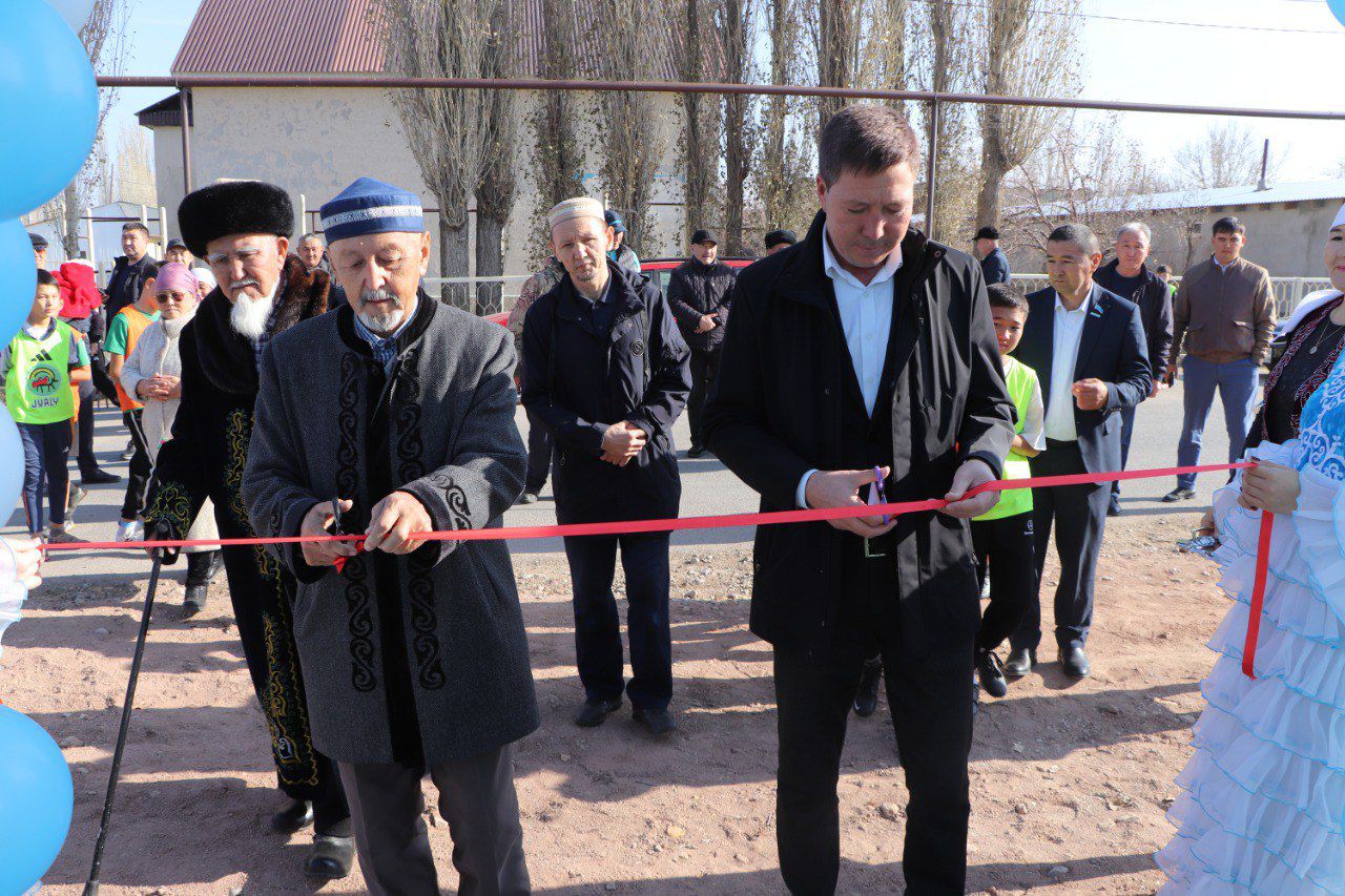 Жуалы ауданында жаңа әлеуметтік инфрақұрылым нысандары ел игілігіне пайдалануға берілді
