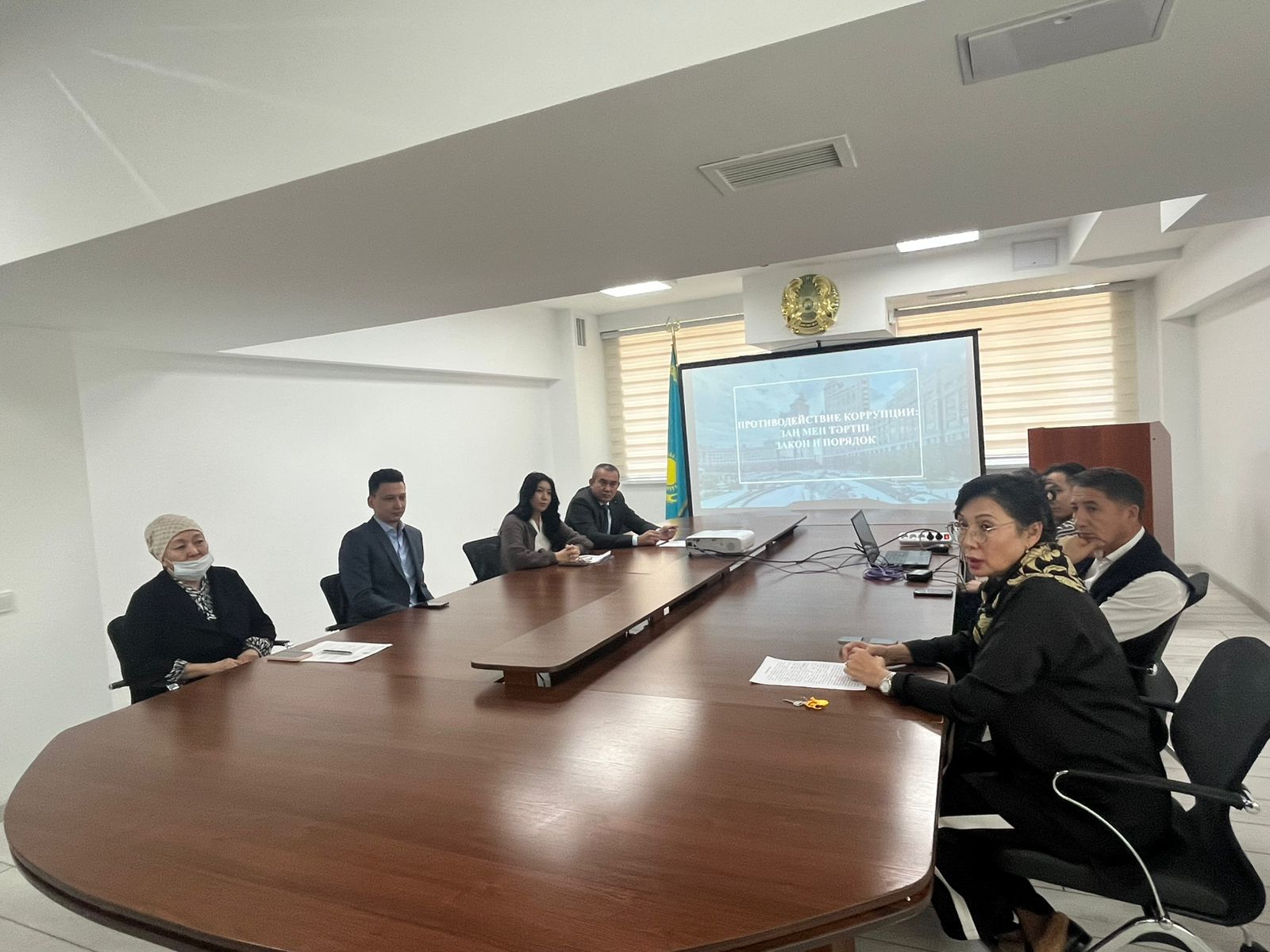 Мемлекеттік қызметшілерге арналған тәртіп және этика мәселелері бойынша семинар өтті