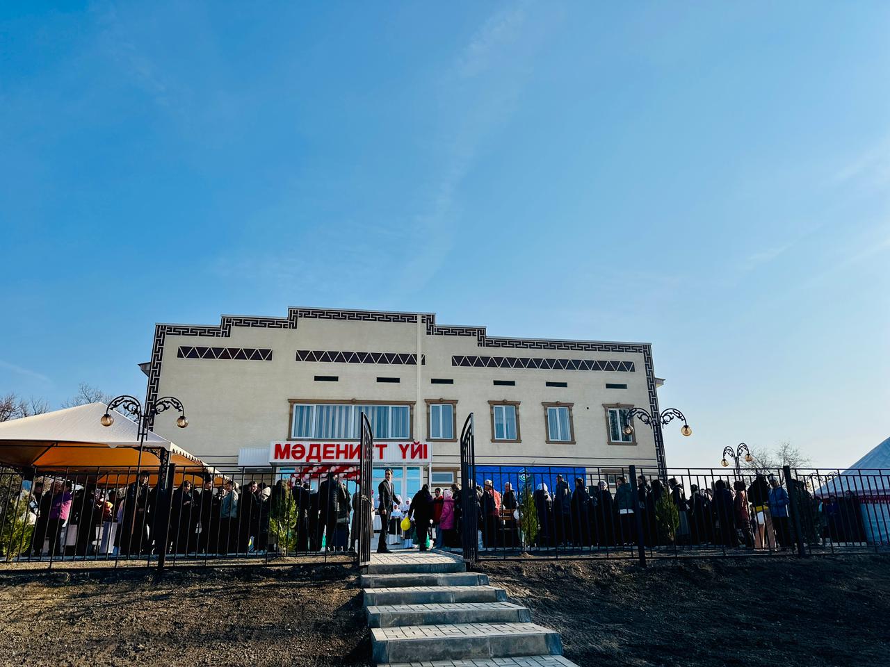 Қордай ауданының Қақпатас ауылында жаңа мәдениет үйі қолданысқа берілді