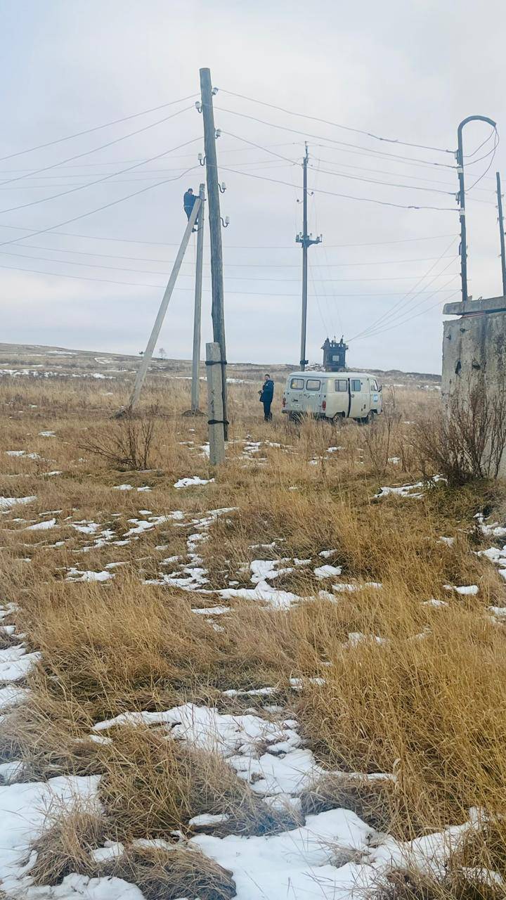 ИП «Татьяна» начала работы по монтажу новой линии электропередачи к скважине в селе Имантау.