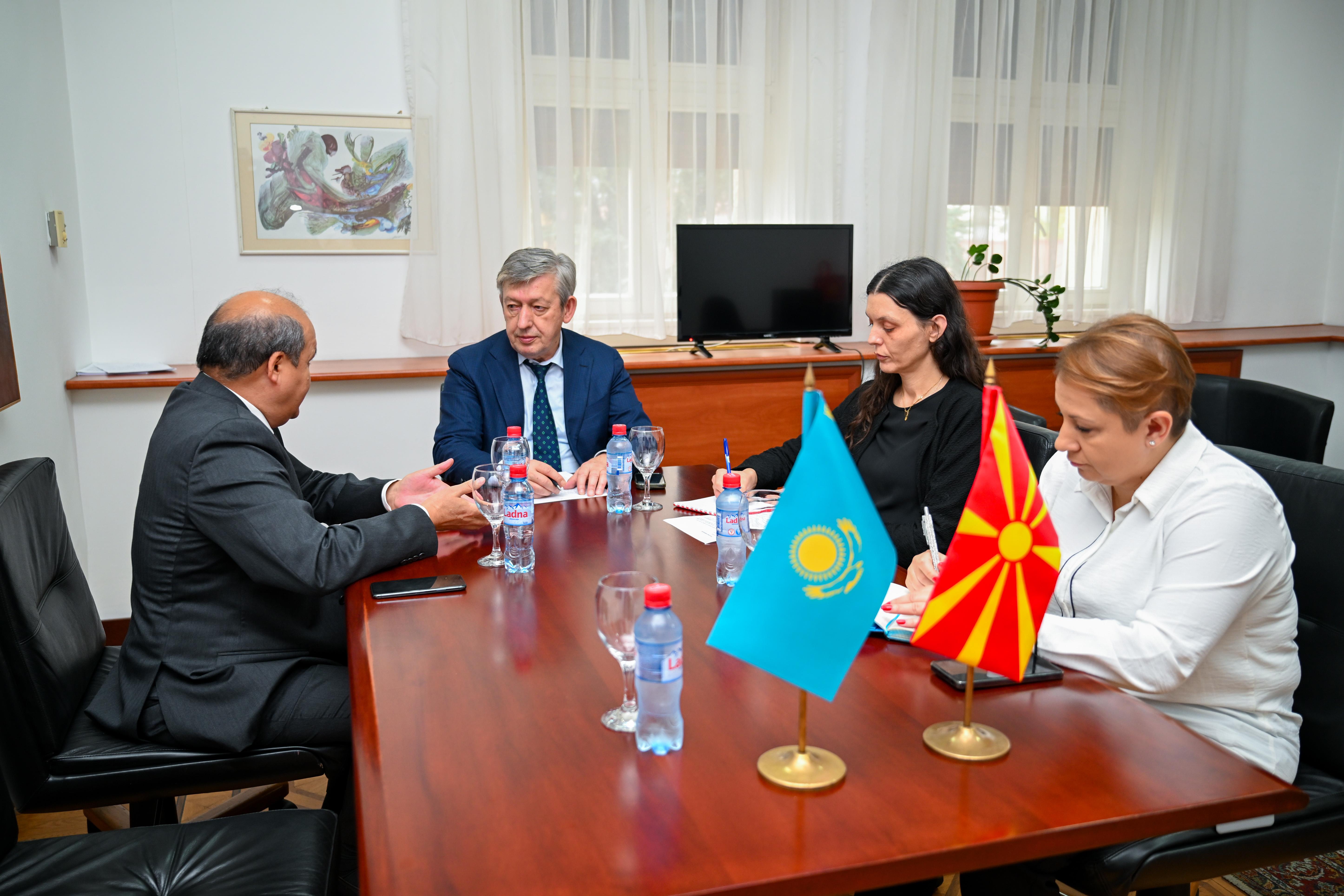 Қазақстан мен Солтүстік Македония парламентаралық диалогты нығайтуда