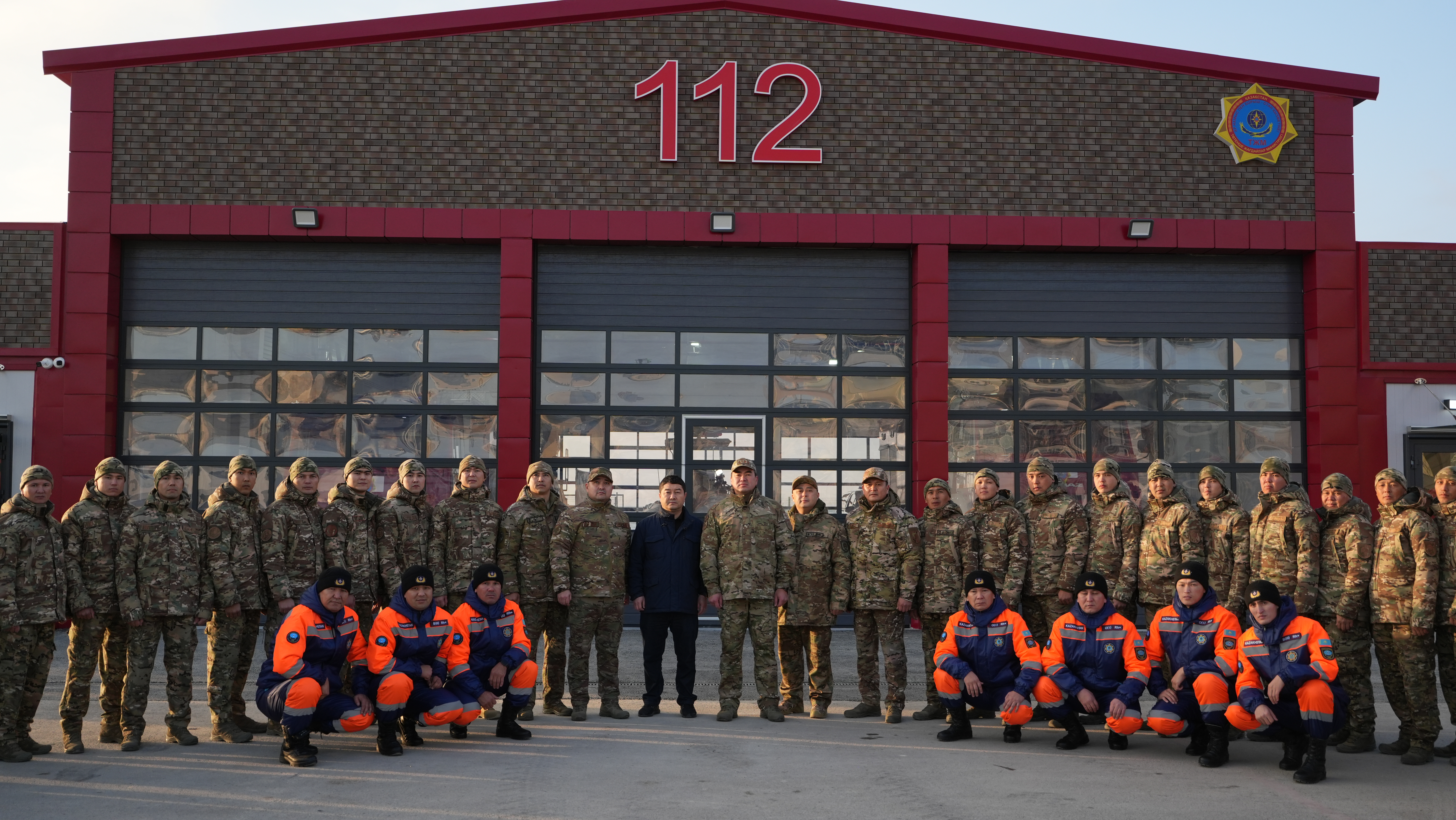 ТЖМ басшысы Каспий теңізінің жағалауында жаңа өрт сөндіру-құтқару бөлімін ашты