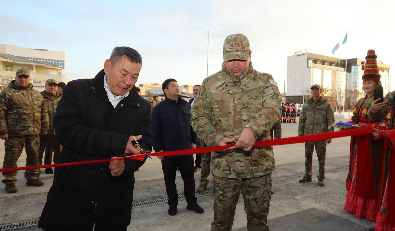 Маңғыстауда бір күнде үш жаңа өрт сөндіру орталығы ашылды