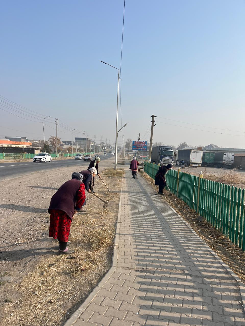 ТАЗА КАЗАХСТАН: В САРЫАГАШСКОМ РАЙОНЕ В СУББОТНИКЕ ПРИНЯЛИ УЧАСТИЕ БОЛЕЕ 3000 ЧЕЛОВЕК, ВЫСАЖЕНО ОКОЛО 11 ТЫСЯЧ САЖЕНЦЕВ