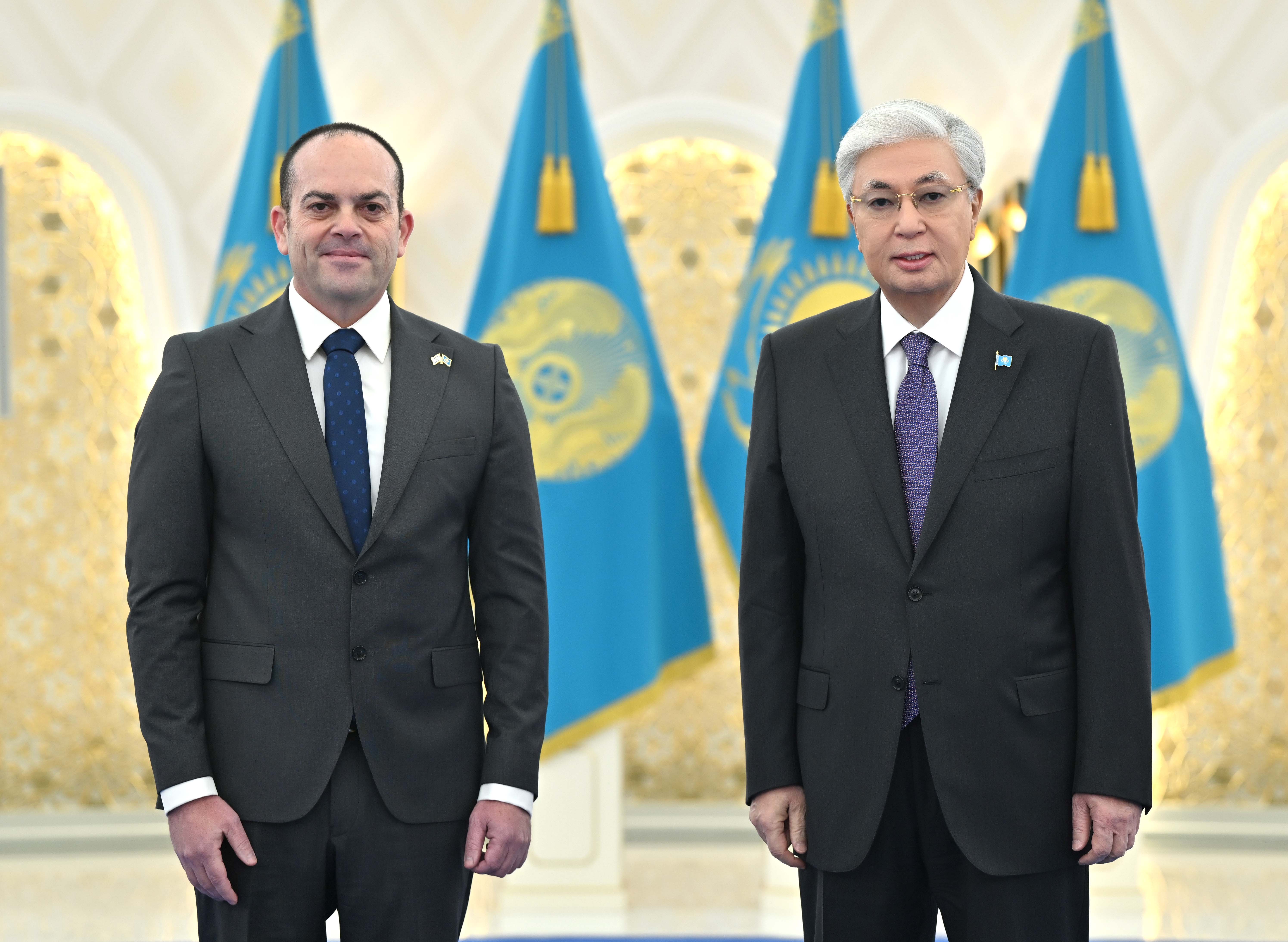 Касым-Жомарт Токаев принял верительные грамоты  послов ряда государств