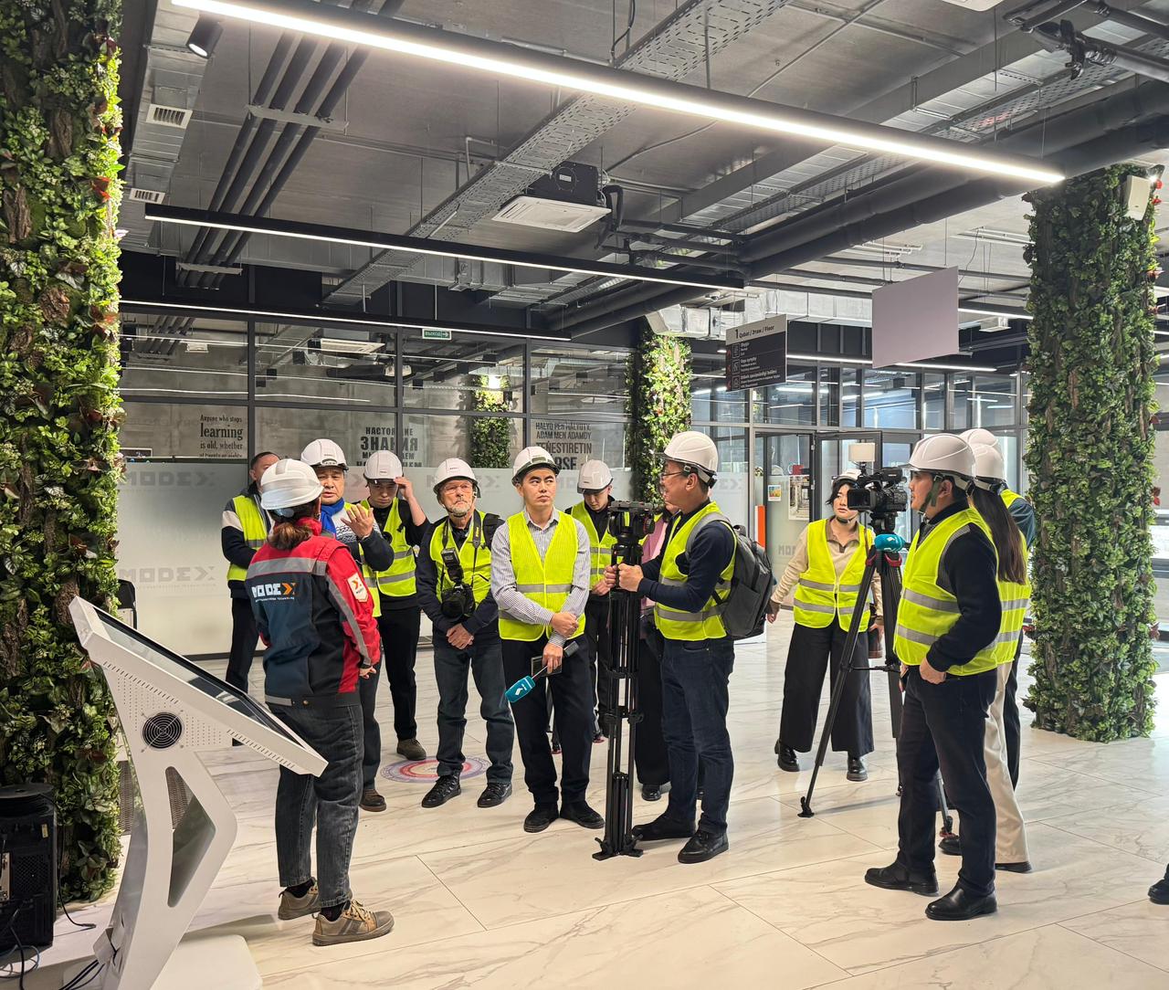 Пресс-тур для представителей СМИ на объекты индустриальной инфраструктуры