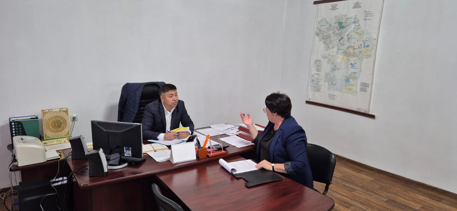 Ауданның мемлекеттік қызметкерлері арасында түсіндірме және алдын алу жұмыстарын жүргізу