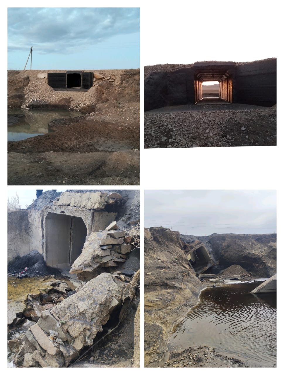 Восстановлен мост между дорогами с.Игилик - с.Жамантуз сельского округа им.Канай би