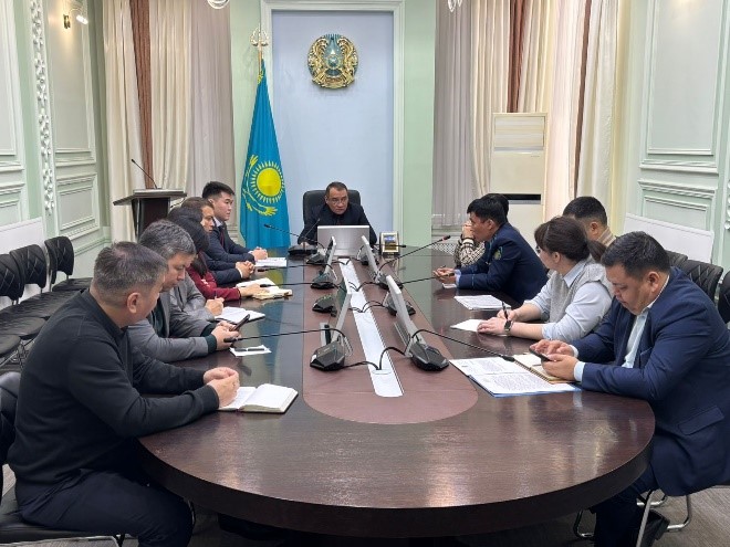 Уәкілетті мемлекеттік органдар өкілдерінің қатысуымен террористік тұрғыдан осал объектілердің қорғалу деңгейін арттыру жөнінде кеңес өткізілді